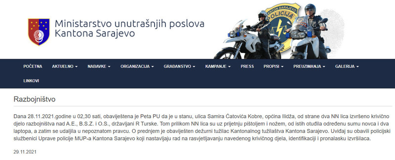 Bosnia-and-Herzegovina-avmp/Razbojnistvo-_-MUP_28.11