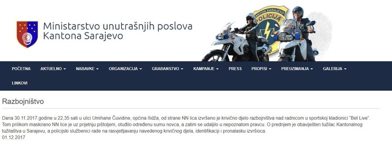 Bosnia-and-Herzegovina-avmp/Razbojnistvo-_-MUP_30.11_1