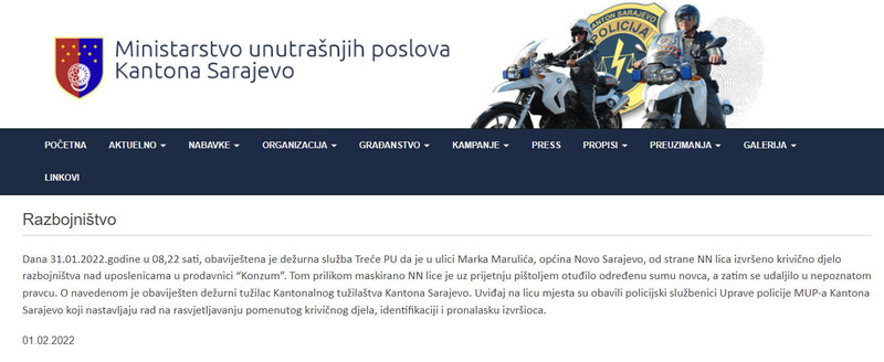 Bosnia-and-Herzegovina-avmp/Razbojnistvo-_-MUP_31.01_2