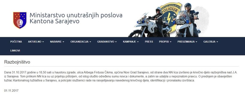 Bosnia-and-Herzegovina-avmp/Razbojnistvo-_-MUP_31.10