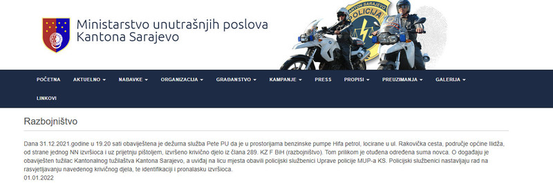 Bosnia-and-Herzegovina-avmp/Razbojnistvo-_-MUP_31.12