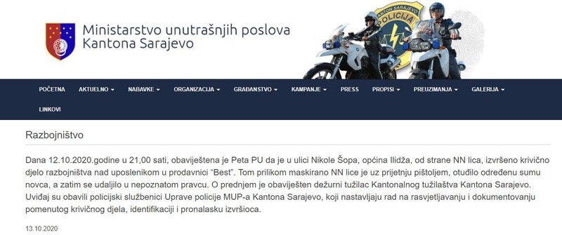 Bosnia-and-Herzegovina-avmp/Razbojnistvo-u-prodavnici-_-MUP_12.10