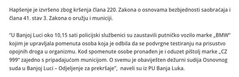 Bosnia-and-Herzegovina-avmp/SOKANTNA-AKCIJA-U-BANJOJ-LUCI-Alma-Obradovac-uhapsena-s-pistol_1