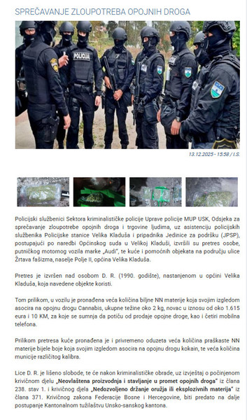Bosnia-and-Herzegovina-avmp/SPRECAVANJE-ZLOUPOTREBA-OPOJNIH-DROGA---VLADA-USK