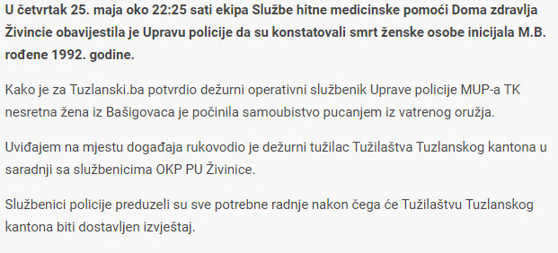 Bosnia-and-Herzegovina-avmp/Samoubistvo