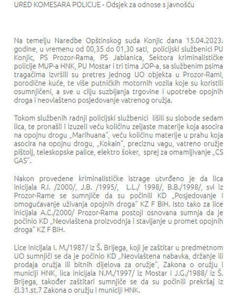 Bosnia-and-Herzegovina-avmp/Saopstenje-za-javnost