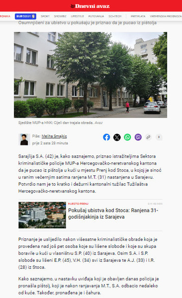 Bosnia-and-Herzegovina-avmp/Sarajlija-tesko-ranio-zenu-31-iz-Sarajeva-kod-Stoca