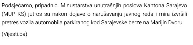 Bosnia-and-Herzegovina-avmp/Saznajemo_-Sta-je-policija-pronasla-u-sumnjivom-autu-na-Mariji_2