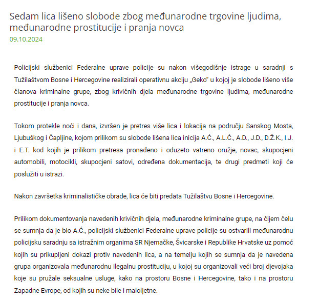 Bosnia-and-Herzegovina-avmp/Sedam-lica-liseno-slobode-zbog-medunarodne-trgovine-ljudima-me