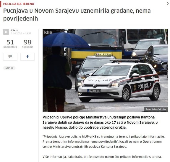 Bosnia-and-Herzegovina-avmp/Shooting-reported-Sarajevo