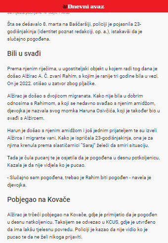 Bosnia-and-Herzegovina-avmp/Sta-je-policiji-ispricala-djevojka-koju-je-upucao-Harun-Osivci_1