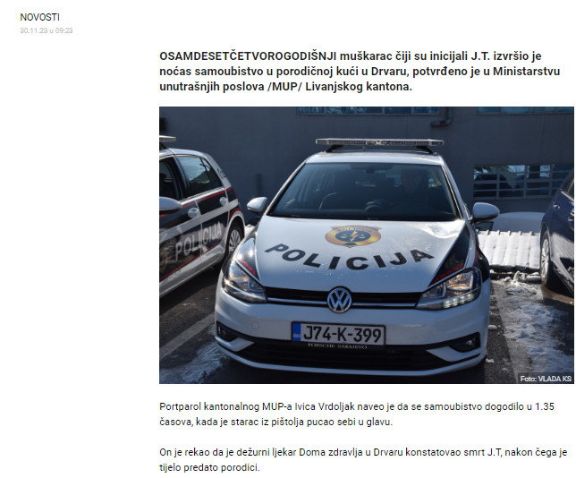 Bosnia-and-Herzegovina-avmp/Starac-izvrsio-samoubistvo-u-Drvaru