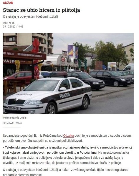 Bosnia-and-Herzegovina-avmp/Starac-se-ubio-hicem-iz-pistolja