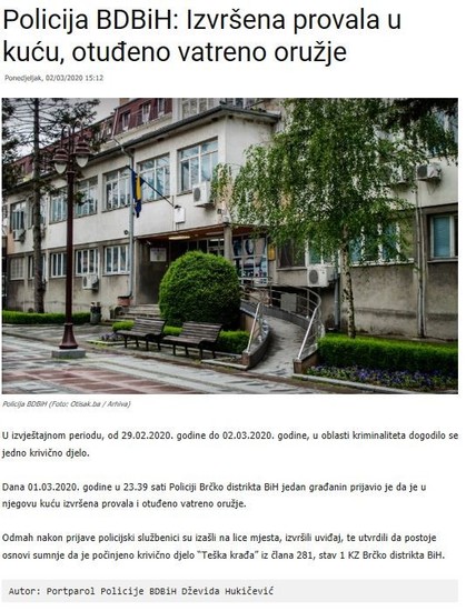 Bosnia-and-Herzegovina-avmp/Stolen-firearms