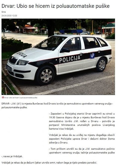 Bosnia-and-Herzegovina-avmp/Suicide-Drvar