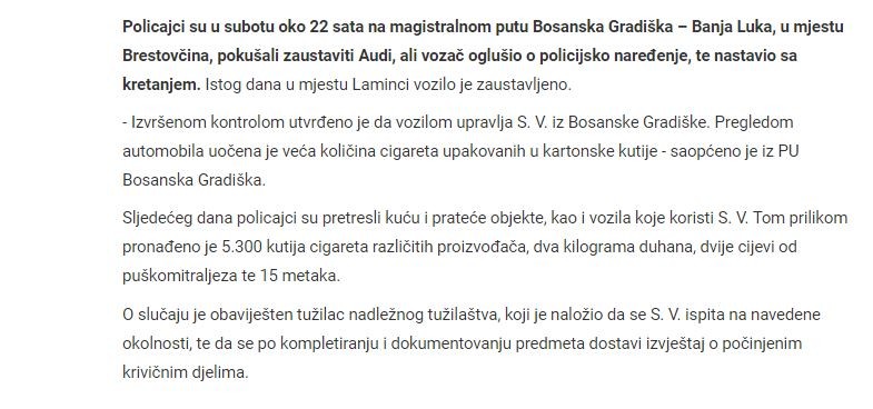 Bosnia-and-Herzegovina-avmp/Svercer-cigaretama-s-Audijem-bjezao-policiji_-U-kuci-mu-nasli-