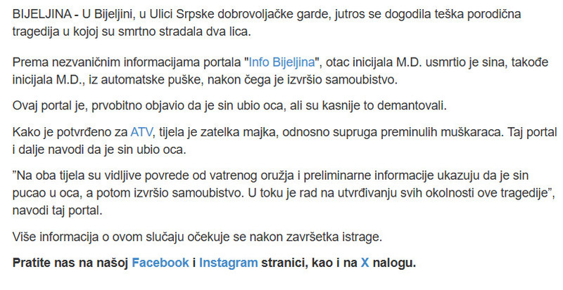 Bosnia-and-Herzegovina-avmp/Tragedija-u-Bijeljini-Pronadena-tijela-oca-i-sina