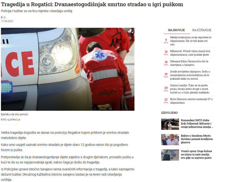Bosnia-and-Herzegovina-avmp/Tragedija-u-Rogatici_-Dvanaestogodisnjak-smrtno-stradao-u-igri