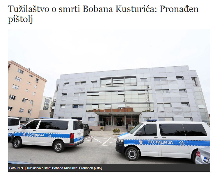 Bosnia-and-Herzegovina-avmp/Tuzilastvo-o-smrti-Bobana-Kusturica-Pronaden-pistolj