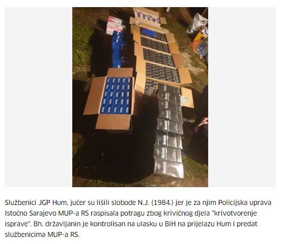 Bosnia-and-Herzegovina-avmp/U-Foci-zaplijenjene-cigarete-oruzje-i-municija-sprijeceno-i-kr