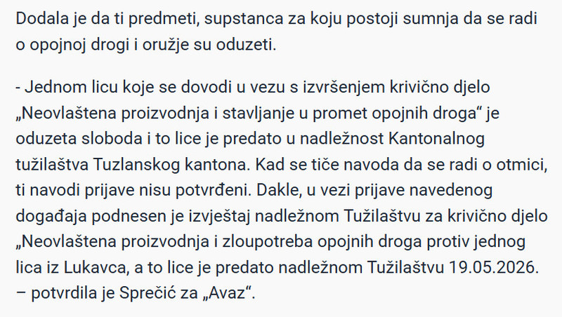 Bosnia-and-Herzegovina-avmp/U-Lukavcu-prijavljena-otmica-djevojke-pa-policija-uhapsila-jednu-osobu-zbog-droge_2