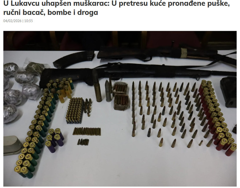 Bosnia-and-Herzegovina-avmp/U-Lukavcu-uhapsen-muskarac-U-pretresu-kuce-pronadene-puske-rucni-bacac-bombe-i-droga_1