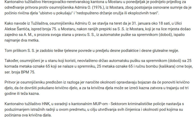 Bosnia-and-Herzegovina-avmp/U-STANU-MU-PRONADEN-ARSENAL-ORUZJA-U-Mostaru-uhapsen-49-godisn