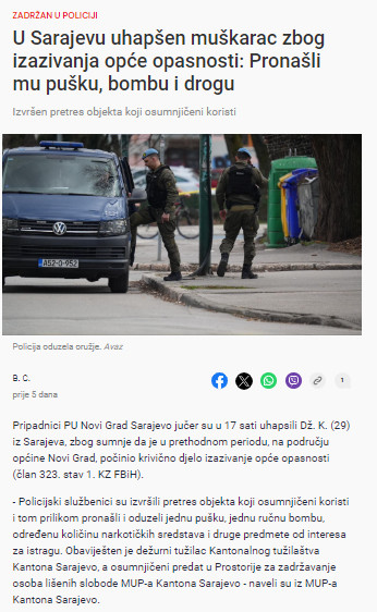 Bosnia-and-Herzegovina-avmp/U-Sarajevu-uhapsen-muskarac-zbog-izazivanja-opce-opasnosti_-Pr