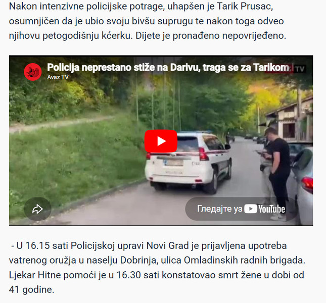 Bosnia-and-Herzegovina-avmp/U-Starom-Gradu-uhapsen-monstrum-Tarik-Prusac-koji-je-ubio-bivsu-suprugu-Djevojcica-nije-povrijedena_1