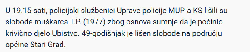 Bosnia-and-Herzegovina-avmp/U-Starom-Gradu-uhapsen-monstrum-Tarik-Prusac-koji-je-ubio-bivsu-suprugu-Djevojcica-nije-povrijedena_2