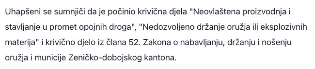 Bosnia-and-Herzegovina-avmp/U-Tesnju-uhapsen-muskarac-oduzeto-pet-kilograma-droge-i-pistol_3