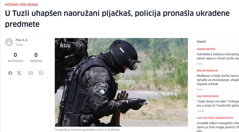Bosnia-and-Herzegovina-avmp/U-Tuzli-uhapsen-naoruzani-pljackas-policija-pronasla-ukradene-_1