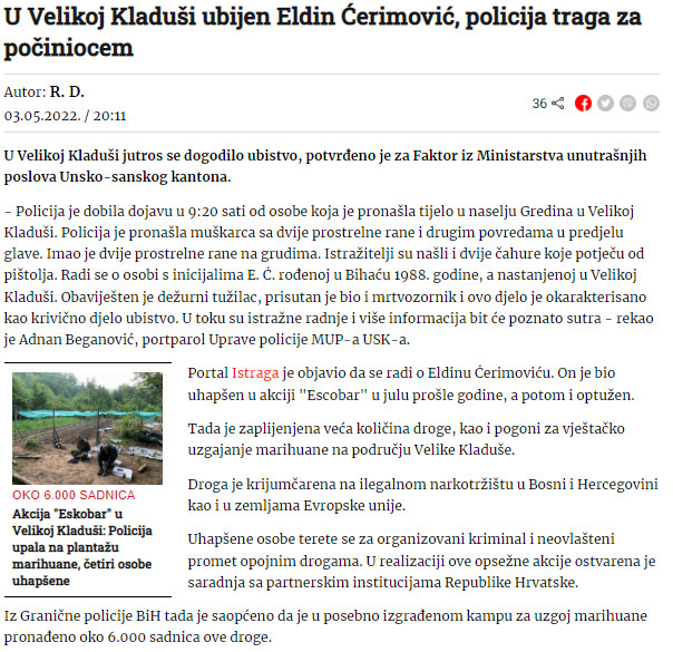 Bosnia-and-Herzegovina-avmp/U-Velikoj-Kladusi-ubijen-Eldin-Cerimovic-policija-traga-za-poc