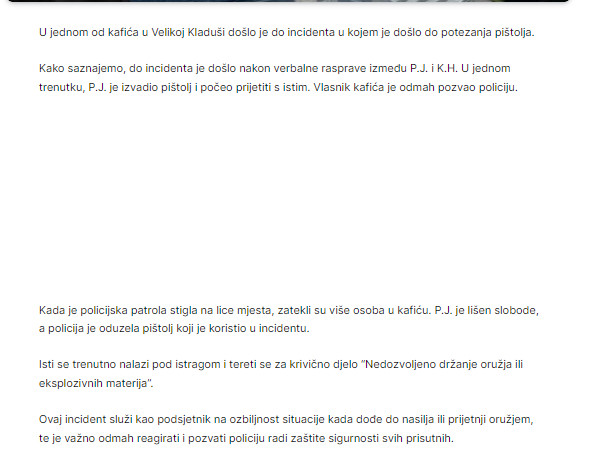 Bosnia-and-Herzegovina-avmp/U-kaficu-u-Velikoj-Kladusi-doslo-do-potezanja-pistolja---GlasK_1