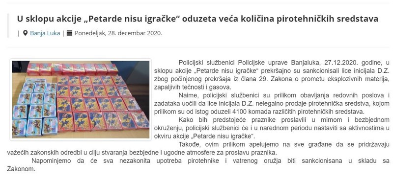 Bosnia-and-Herzegovina-avmp/U-sklopu-akcije-Petarde-nisu-igracke-oduzeta-veca-kolicina-pir