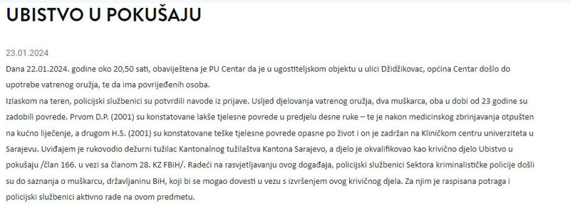 Bosnia-and-Herzegovina-avmp/Ubistvo-u-pokusaju-_-Ministarstvo-unutrasnjih-poslova-Kantona