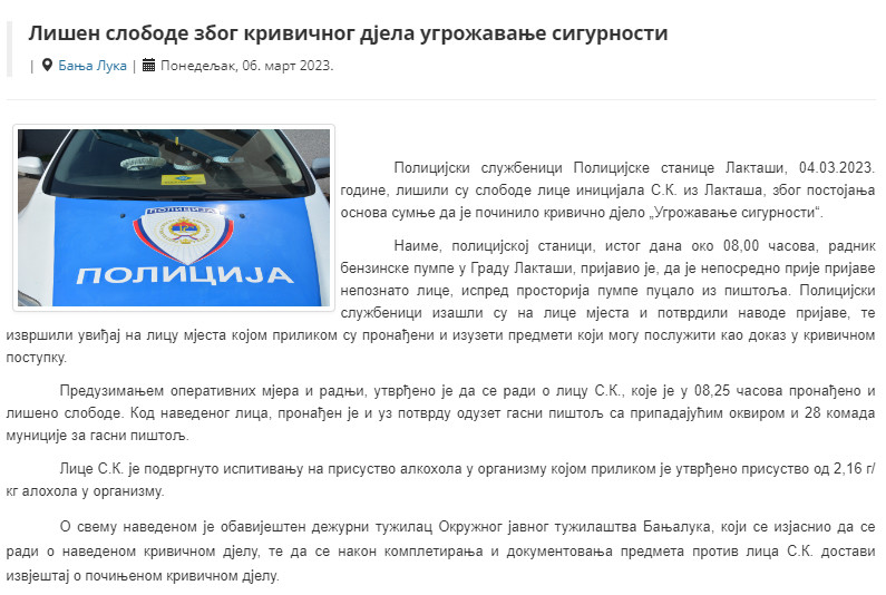 Bosnia-and-Herzegovina-avmp/Ugrozavanje-sigurnosti_2