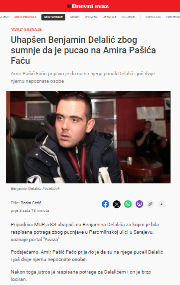 Bosnia-and-Herzegovina-avmp/Uhapsen-napadac
