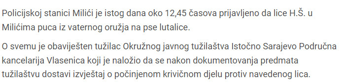 Bosnia-and-Herzegovina-avmp/Uhapsen-zbog-pucanja-iz-vatrenog-oruzja-na-pse-lutalice-3