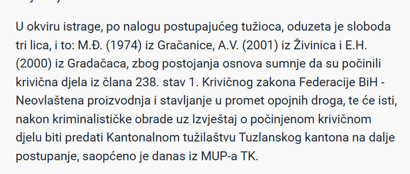 Bosnia-and-Herzegovina-avmp/Uhapsene-tri-osobe_-Pronadeni-opojna-droga-oruzje-i-eksplozivn