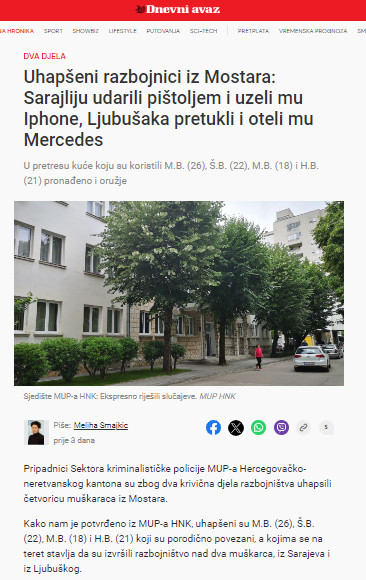 Bosnia-and-Herzegovina-avmp/Uhapseni-razbojnici-iz-Mostara_-Sarajliju-udarili-pistoljem-i-_2