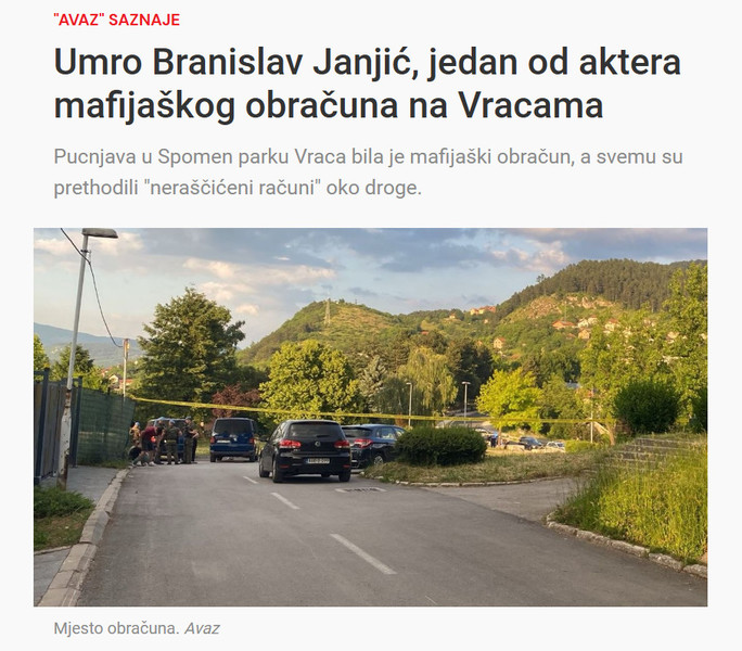 Bosnia-and-Herzegovina-avmp/Umro-Branislav-Janjic-jedan-od-aktera-mafijaskog-obracuna-na-Vracama_1