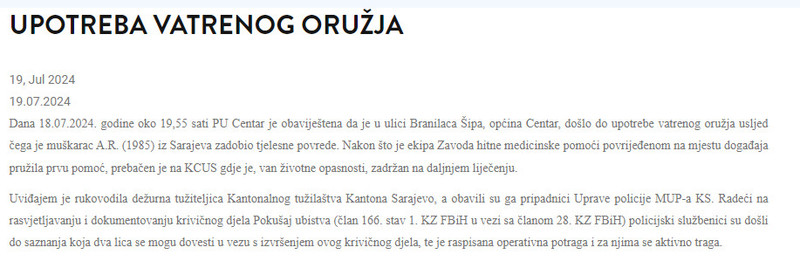 Bosnia-and-Herzegovina-avmp/Upotreba-vatrenog-oruzja-_-Ministarstvo-unutrasnjih-poslova-Ka_1