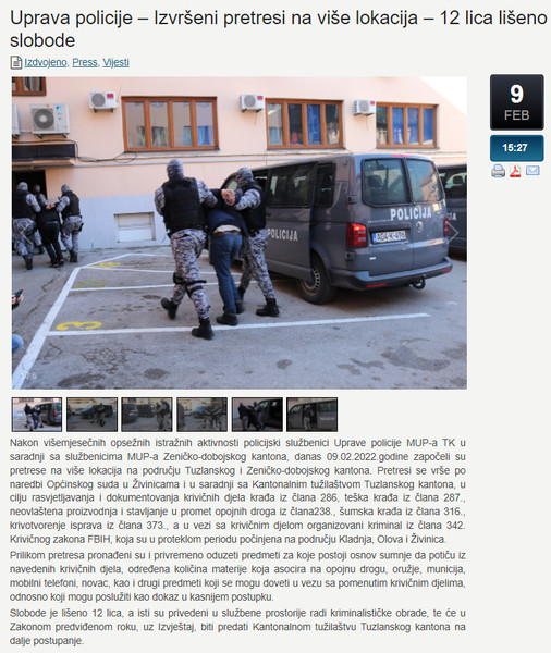 Bosnia-and-Herzegovina-avmp/Uprava-policije--Izvrseni-pretresi-na-vise-lokacija--12-lica-l