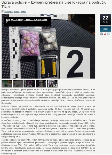 Bosnia-and-Herzegovina-avmp/Uprava-policije--Izvrseni-pretresi-na-vise-lokacija-na-podrucj