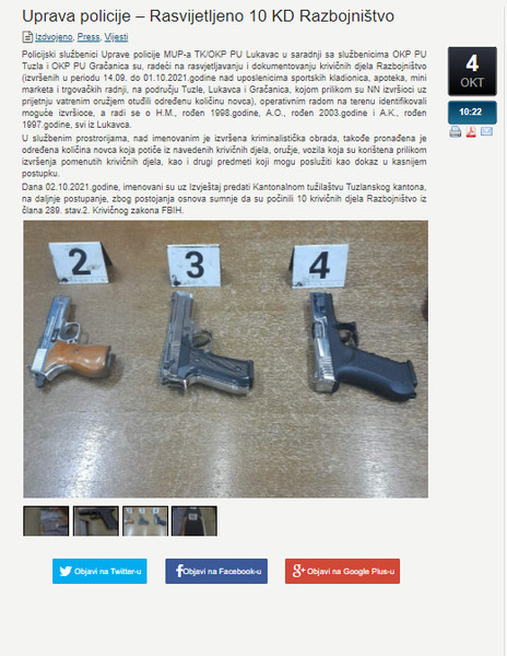 Bosnia-and-Herzegovina-avmp/Uprava-policije--Rasvijetljeno-10-KD-Razbojnistvo--Ministarstv