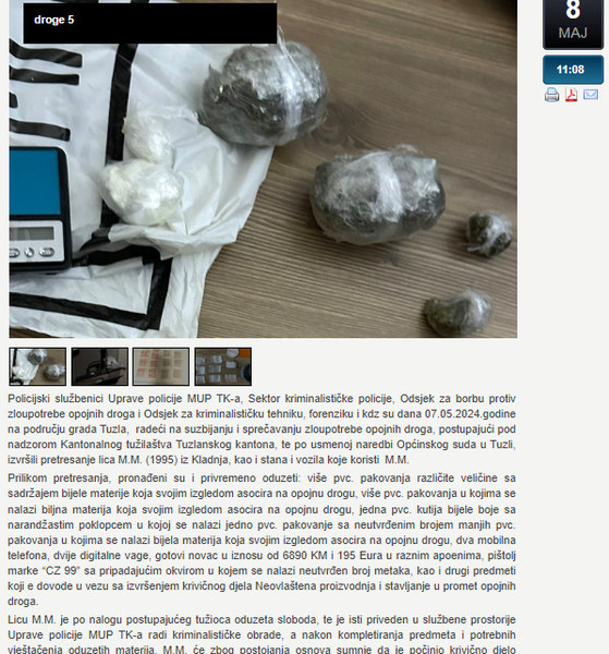 Bosnia-and-Herzegovina-avmp/Uprava-policije-MUP-TK-a--pronadena-opojna-droga-jednom-licu-o