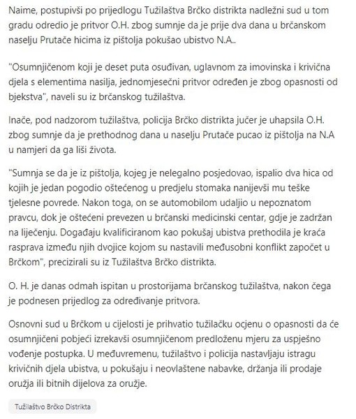 Bosnia-and-Herzegovina-avmp/Visestruko-osudivani-Brcak-ponovo-u-pritvoru-zbog-pokusaja-ubi