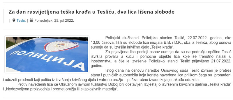 Bosnia-and-Herzegovina-avmp/Za-dan-rasvijetljena-teska-krada-u-Teslicu-dva-lica-lisena-slo