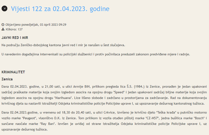 Bosnia-and-Herzegovina-avmp/Zenica-Vijesti